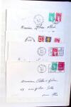 Album de lettres Sabine dont lettre CD du n°1970 et