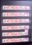 1937 : Exposition Internationale, unités et BLOCS de 4 coins datés, plus BF, TB