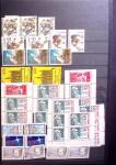 France, collection par multiples entre n°2779 et 3442, nombreuses petites variétés à étudier, TB