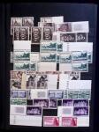 France, collection par multiples entre n°899 et 1229, nombreuses petites variétés, bel ensemble à ét