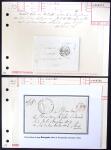 Insurrection de 1848, 18 documents liés à cette période historique très intéressante : lettres de dé