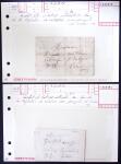 Insurrection de 1848, 18 documents liés à cette période historique très intéressante : lettres de dé