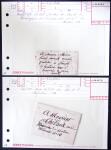 Insurrection de 1848, 18 documents liés à cette période historique très intéressante : lettres de dé