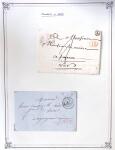 VAR - AUPS, 3 MP, 2 LST càd T11 et 14, 5 Lettres affr.