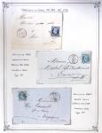 VAR - AUPS, 3 MP, 2 LST càd T11 et 14, 5 Lettres affr.