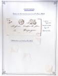 GONFARON, une LST avec Cursive et 6 Lettres affies obl. GC (3) et càd T22, TB
