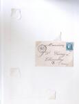 GONFARON, une LST avec Cursive et 6 Lettres affies obl. GC (3) et càd T22, TB