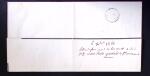 N°12 5c. vert, petit bdf et amorce de voisin, obl. càd T15 ST MAXIMIN 8/N°12/60 sur Imprimé de deuil