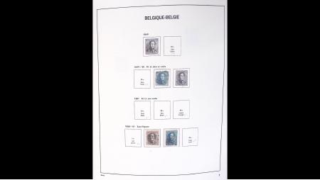 1919-1981, Collection de timbres neufs (a priori sans