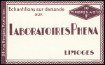N°188-C2 carnet PHENA 10 timbres semeuse 1927, neuf