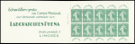 N°188-C2 carnet PHENA 10 timbres semeuse 1927, neuf