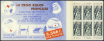 N°2001 carnet Croix Rouge 1952, 15f. + 5f. Bassin de