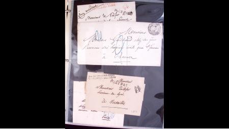 1800-1875, Collection de +/- 125 lettres "dans son
