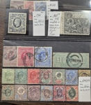 1854-1956, Belle sélection sur plaquettes de timbres