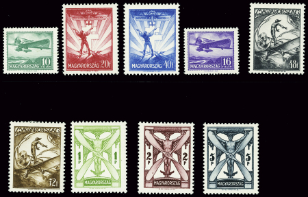 POSTE AERIENNE n°26 à 34 : la série, neufs *, TB