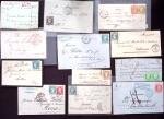 1793-1927, Lot de 66 lettres presqu' exclusivement
