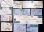 1793-1927, Lot de 66 lettres presqu' exclusivement