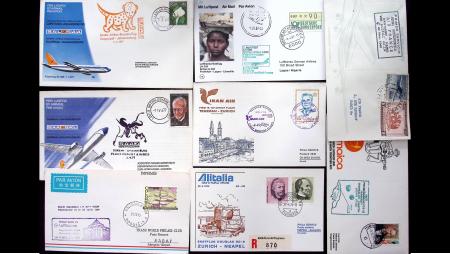 1956-80 Lot de plusieurs centaines de premiers vols