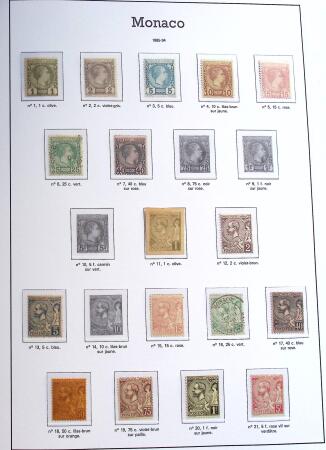 1849-2010 Collection de France avec Andorre et Monaco