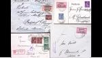 1820-1922 Très bel ensemble comprenant 225 lettres
