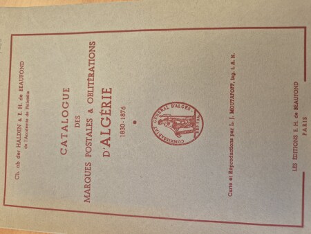 Ch. ab der HALDEN & E.H. de BEAUFOND - Catalogue des