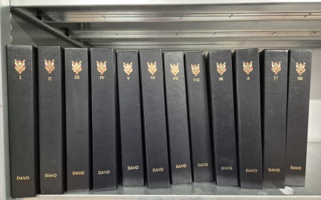 1853-2022, Collection de FRANCE en12 albums DAVO, neuf