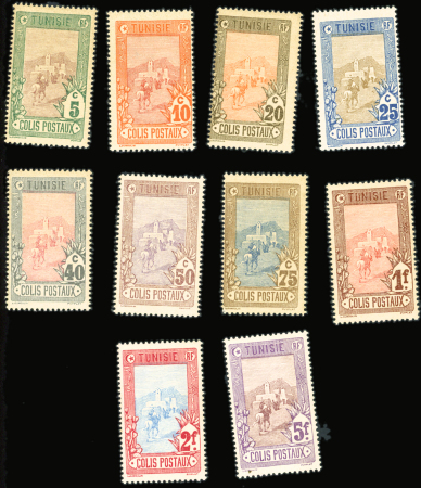 COLIS POSTAUX N°1-10, neufs **, TTB
