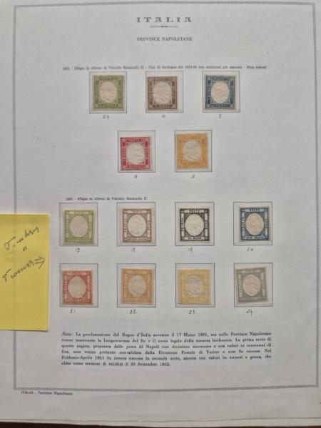 1850-1998, deux collections d'ITALIE, une en 4 albums