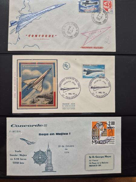 CONCORDE - Ensemble sympathique en 5 classeurs de lettres