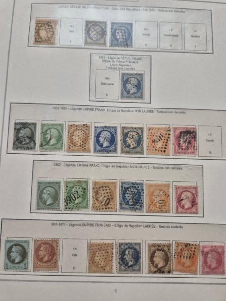 1849-2001, Collection de France en 6 albums, neuf à