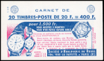 N°1011B-C 14 Muller, 20f. bleu, n°1011Bb, T I, S. 16-58,