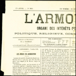 N°52 4c. gris, obl. càd ST BRIEUC du 7/7/76 s. Journal