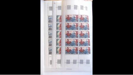 1960-2007 Collection de France moderne en 10 classeurs