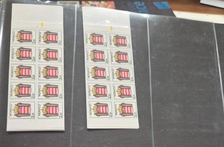 1987-2022, Collection de MONACO en 4 albums Safe, avec