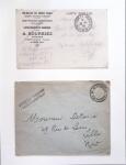 1914-1918, LILLE et département du Nord, 23 cartes/enveloppes
