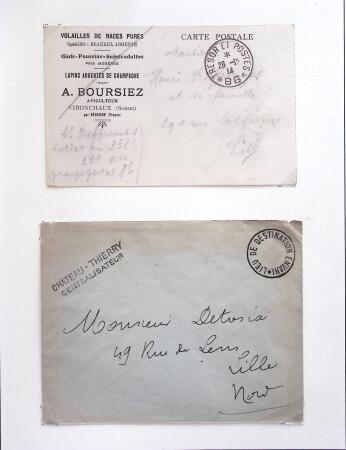 1914-1918, LILLE et département du Nord, 23 cartes/enveloppes