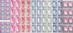 1930-1960, plusieurs milliers de timbres en feuilles