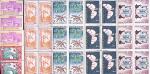 1930-1960, plusieurs milliers de timbres en feuilles