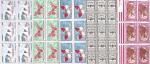 1930-1960, plusieurs milliers de timbres en feuilles