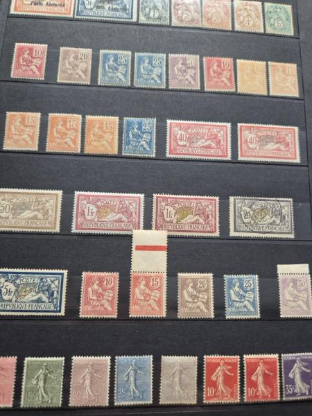1900-2024, Collection de FRANCE (1900-2007) en classeurs