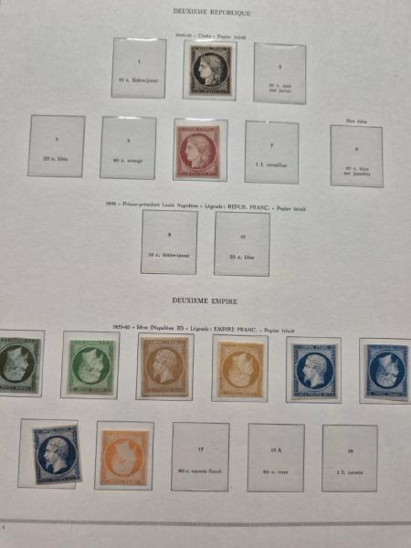 1849-1945, collection en un album, en neuf, avec beaucoup