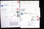 148 lettres et documents modernes de Guyane avec EMA, CAD divers dont "Agence commerciale de cayenne" (1994), "Centre de chèques postaux 973 Cayenne" 