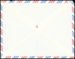 Madagascar n°321 obl CAD "S. Paul et Amsterdam Madagascar depend. Australes" (11 janv 53 - Vercors) sur lettre. TB