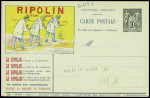 CP 10c Sage neuve TSC avec pub Ripolin (Lafaille série 21 - Sag G 35 L1) neuve TB