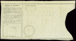 Mandat de poste Sage avec globe noir et légende à gauche "Postes et télégraphes" obl Ville D'Avray (1888), millesime 188 (Sag R6). TB