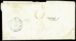 BOUCHES-DU-RHONE lettre non aff avec CAD T22 "Ste Maries