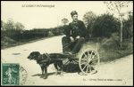 CP "Le Loiret pittoresque - n°89 - service postal en voitures à chiens". TB