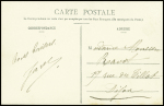CP "Savoisy - Le départ du courrier des Postes en hiver" (ed. Roux-Gey) (voiture à 3 chiens). TB