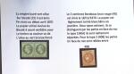 Classeur de bureau vert contenant 28 timbres neufs Empire dentelé, Empire lauré, Bordeaux, Cérès dentelé et 5 lettres