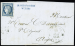 ARDENNES - Cachet demi-fleuron T12 VOUZIERS 19 mi 1852